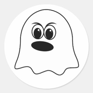 Adesivo Engraçado Fantasma emoji!