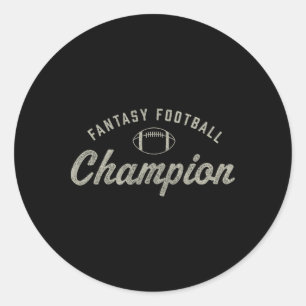 Adesivo Engraçado Fantasy Futebol Campeão da Festa C