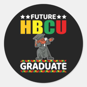 Adesivo Engraçado Formandos Kid Futuro Hbcu Gradu