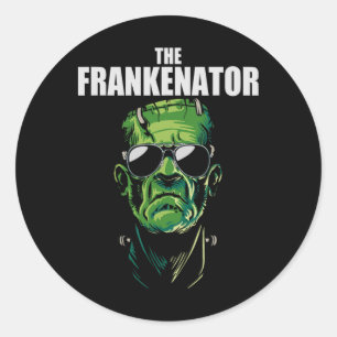 Adesivo Engraçado Frankenstein O Frankenator Halloween Hor
