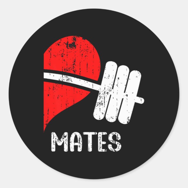 Adesivo Engraçado Funcionamento Romântico Casal Correspond (Frente)