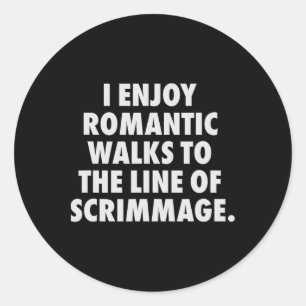 Adesivo Engraçado Futebol Lineman Para Homens Ofensivos