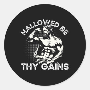Adesivo Engraçado Gym Workout Malhação De Construção De Po