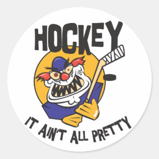 Adesivo Engraçado Hockey Não é Bonito