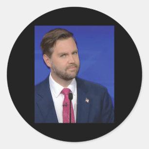Adesivo Engraçado J.d Vance Memória Vice Presidente Debate