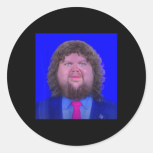 Adesivo Engraçado Jd Vance Shirt Jd Vance Face Meme