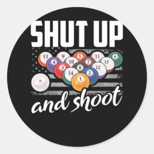 Adesivo Engraçado Jogador Billard Cotação Billiard Sarc