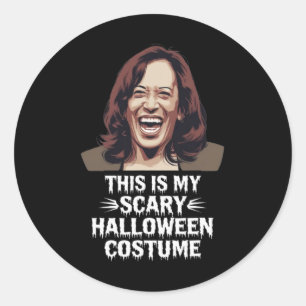 Adesivo Engraçado Kamala Harris Este É Meu Cos De Hallowee
