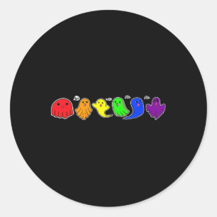 Adesivo Engraçado Lgbtq Boo Ghost Spooky Halloween Gay