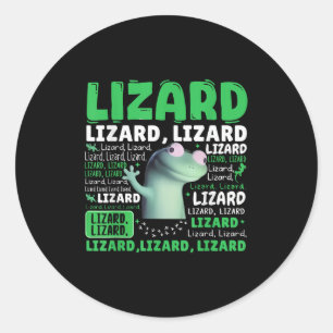 Adesivo Engraçado Lizard Meme Animal Men _1