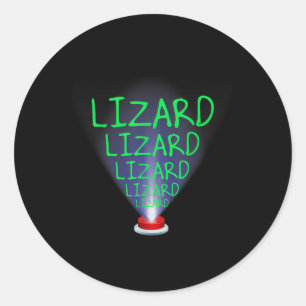 Adesivo Engraçado Lizard Trending Meme T-shirt.png