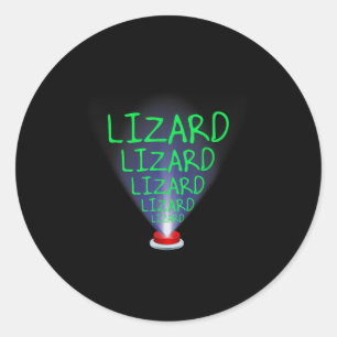 Adesivo Engraçado Lizard Trending Memory