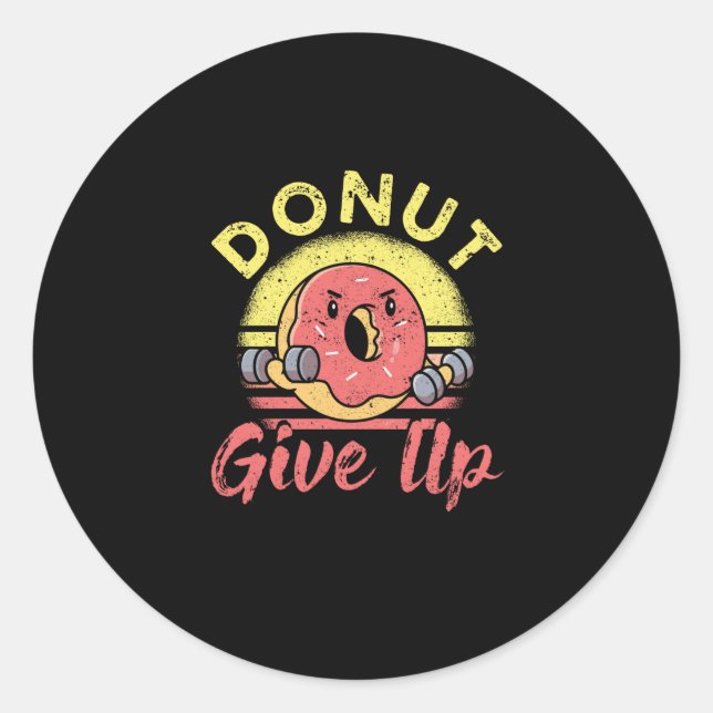 Adesivo Engraçado Malhação de Workout Gym Barbell (Frente)