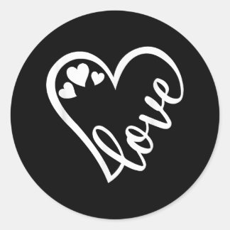 Adesivo Engraçado Mimi Heart para vovó Dia das Mães Mulher