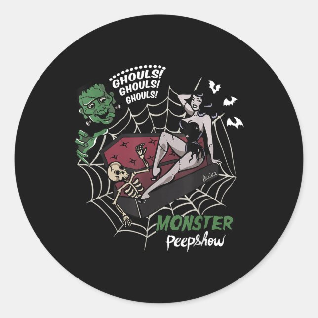 Adesivo Engraçado Monstro Frankenstein Lover Monstro Como  (Frente)