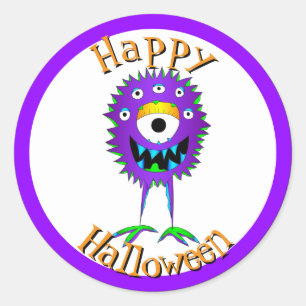 Adesivo Engraçado, Monstro, Halloween