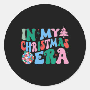 Adesivo Engraçado Na Minha Era De Natal, Matchin Familiar