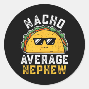 Adesivo Engraçado Nacho Médio Sobrinho Cinco De Mayo Mexic