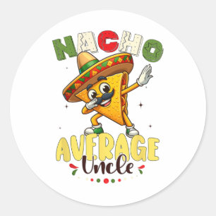 Adesivo Engraçado Nacho Médio Tio Cinco De Mayo Mexicano 1