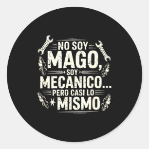 Adesivo Engraçado Não Sou Mago Sou Mecânico Mecânico de Ca