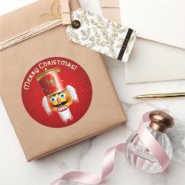 Adesivo Engraçado Nutcracker do Xmas