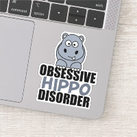 Engraçado Obsessivo Disfunção Hippo