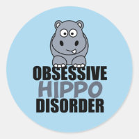 Engraçado Obsessivo Disfunção Hippo
