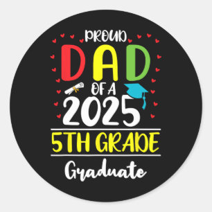 Adesivo Engraçado Pai Orgulhoso De Um Formando De 5 De 202
