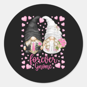 Adesivo Engraçado para sempre Gnomo - Unique Casamento Gno
