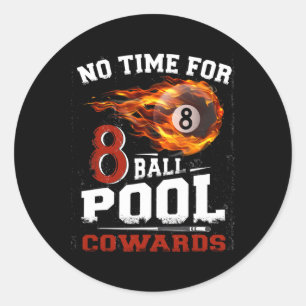 Adesivo Engraçado Piscina de Bola 8 Billiards Jogador de C