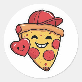 Adesivo Engraçado Pizza Sticker - Você tem uma Pizza Meu C