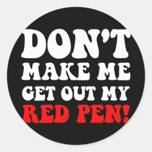 Adesivo Engraçado professor