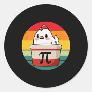 Adesivo Engraçado Professor de Ciência da Matemática Pi Da