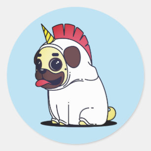Adesivo Engraçado queira ser cão do traje do Dia das
