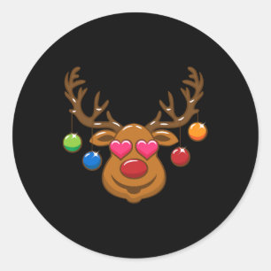 Adesivo Engraçado Reindedo Natal Filhos Crianças Garotos G