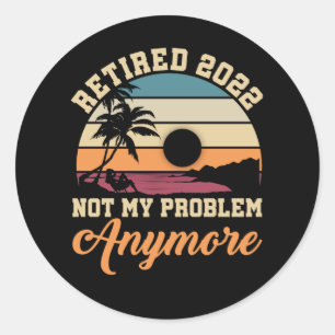 Adesivo Engraçado Retirada Cotação 2022 Homens Mulheres