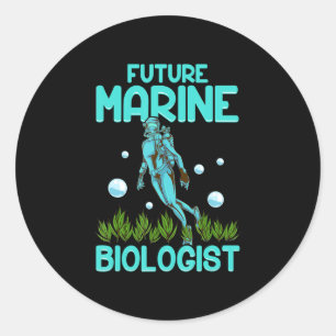 Adesivo Engraçado Scuba Mergulho Dive Biologia Futura Mar