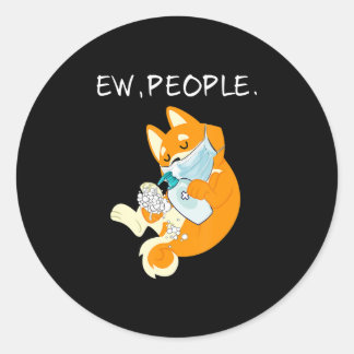 Adesivo Engraçado Shiba Inu | Ouro-presente-Pessoas