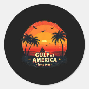 Adesivo Engraçado Shirt Golfo Dos Eua América 2025 Engraça