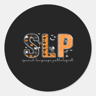 Adesivo Engraçado SLP Halloween Costume Pumpkin Fall Skele