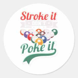 Adesivo Engraçado Snooker 8 Jogadores De Piscina De Bola -