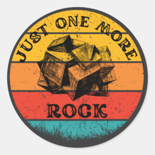 Adesivo Engraçado Só Mais Uma Geologia Rock