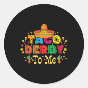 Adesivo Engraçado Taco Derby Para Mim Cinco De Mayo