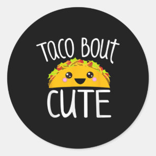 Adesivo Engraçado Taco Lover Shirt Taco Sobre Garota Bonit