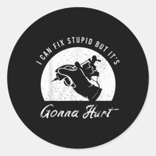 Adesivo Engraçado Tatuagem Para Um Artista De Tatuagem