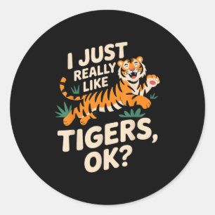 Adesivo Engraçado Tiger Art Para Homens Meninos Meninas An
