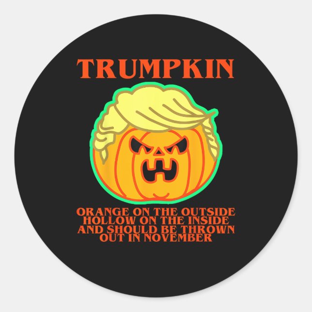 Adesivo Engraçado Trumpkin (Frente)