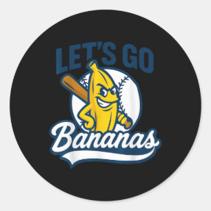 Adesivo Engraçado Vamos Bananas Cuja Banana Fruta Ban