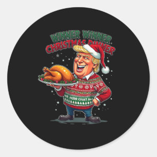 Adesivo Engraçado Vencedor Humor Vencedor Janto de Natal M