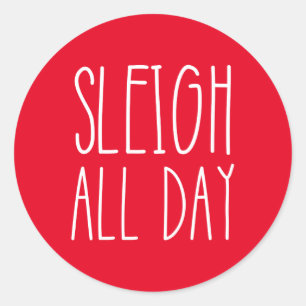 Adesivo Engraçado Vinhetas de Natal